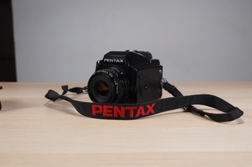 PENTAX 645 + SMC 75mm + 2 kasety Pentax