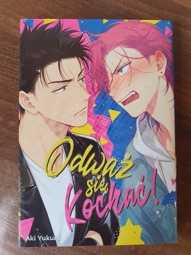 Manga BL Odważ się kochać! Tom 1 Aki Yukura