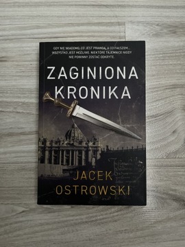 Zaginiona kronika Jacek Ostrowski (jak nowa)