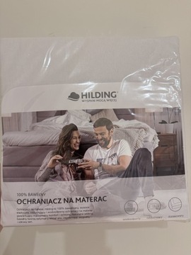 Bawełniany ochraniacz na materac wodoodporny Hilding 160x200