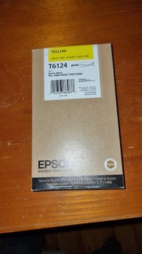 Epson T6124 żółty