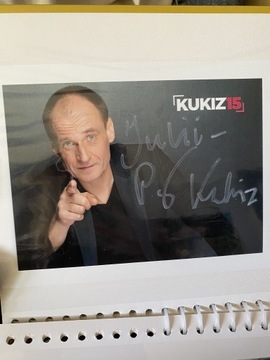 Oryginalny autograf Pawła Kukiza
