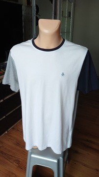 Penguin t-shirt męski XXL biały szary Granatowy 