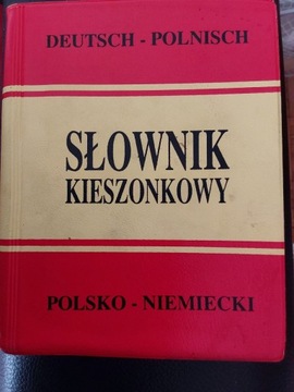 Słownik kieszonkowy niemiecko-polski polsko-niemie