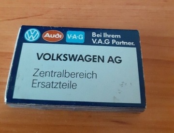 Volkswagen Ag. Zapałki Niemcy kolekcjonerskie 