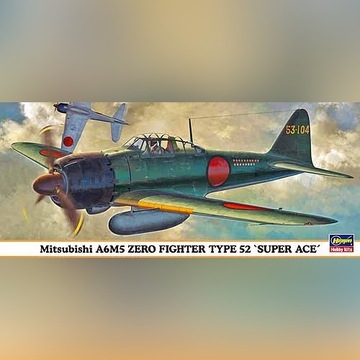 Hasegawa 00919 MITSUBISHI A6M5 ZERO TYPE 52
