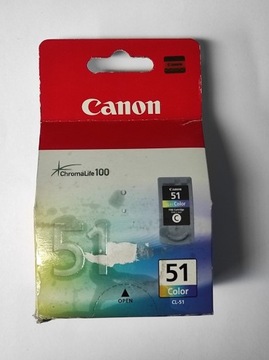 Canon tusz Color CL-51, CL51, 0618B001