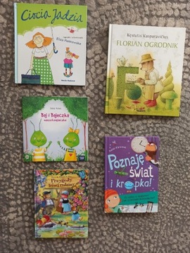 Książki dla dzieci - 5 książek