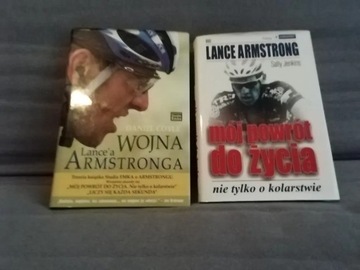 Lance Armstrong 2 książki