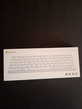Klawiatura Microsoft Designer Compact Biała