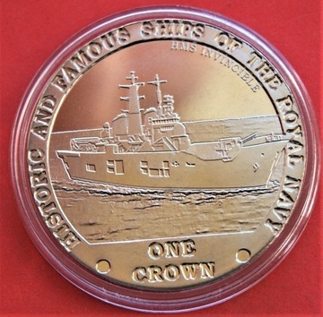 1 Crown 2008 r -  HMS Invincible    TDC   Stan !!
