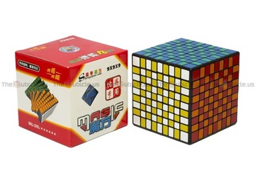 Kostka Rubika układanka ShengShou 9x9x9 + naklejki