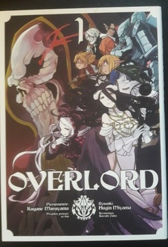 Overlord tom 1 manga używana wydawnictwo StudioJG