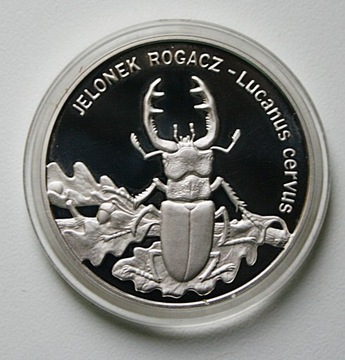 kolekcjonerska moneta Jelonek Rogacz 20zł 1997 