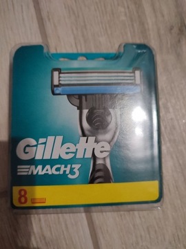 Gillette Mach3. Zapasowe ostrza 8 szt