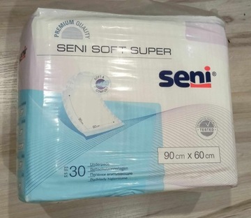 Seni Soft Super podkłady 30 sztuk 90x60