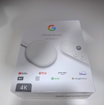 Odtwarzacz multimedialny Google Chromecast 4.0