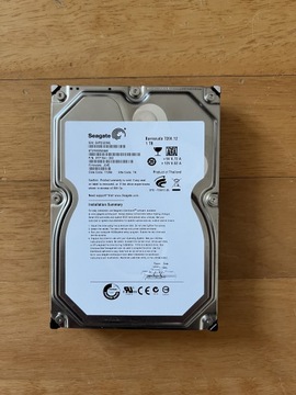 Dysk twardy seagate barracuda 1TB