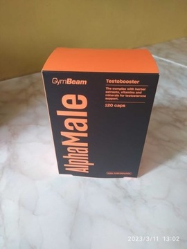 Alpha Male (GymBeam)120kaps. booster testosteronu 