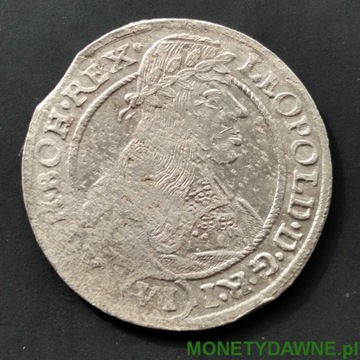 6 krajcarów 1665 SH, Wrocław Śląsk