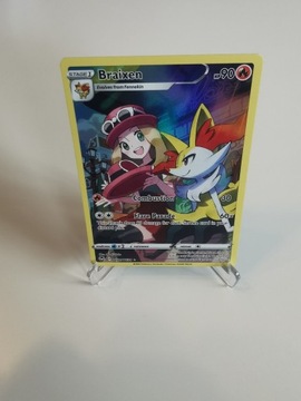 Braixen full art - Pokemon TCG Silver Tempest