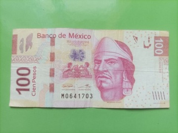 MEKSYK 100 Pesos 2019 Seria BH