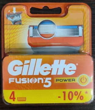 Gillette Fusion5 Power 4 szt.