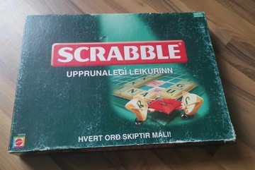 SCRABBLE Original wersja islandzka / Islandia