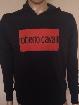 Bluza z kapturem męska Roberto Cavalli r. M