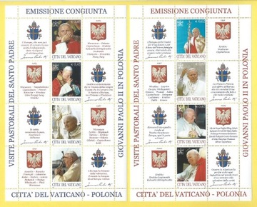 3959-66 Osiem wizyt JP II w Polsce wyd. Watykanu