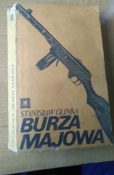Książka pt,, Burza majowa "Stanisław Glinka 