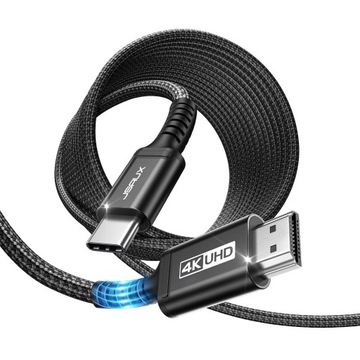 Kabel JSAUX USB C do HDMI 5 m