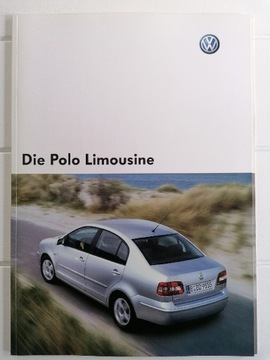 Prospekt Volkswagen Polo Limousine. 2004r. UNIKAT