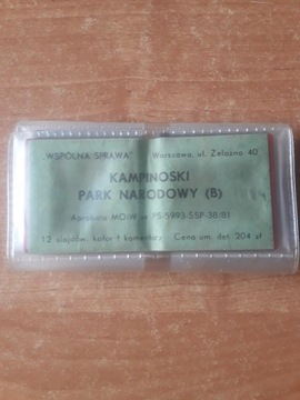 Kolorowe slajdy - Kampinowski Park Narodowy