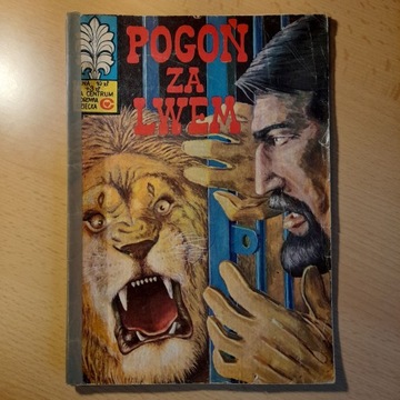 komiks KAPITAN ŻBIK Pogoń za lwem