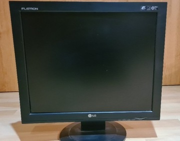 Monitor LG Flatron L1932TQ-BF uszkodzony