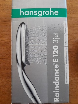 Słuchawka prysznicowa HansGrohe 13cm szerokości