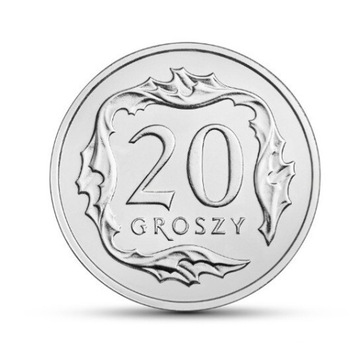 20 groszy 2020 mennicza z woreczka