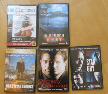 5 filmów sensacyjnych na DVD