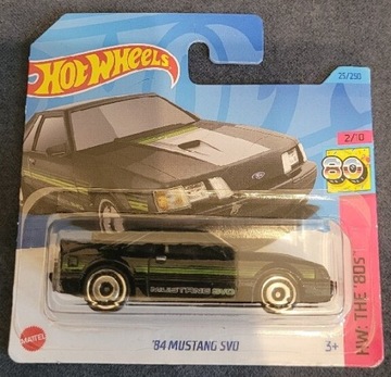 Hot Wheels '84 Mustang SVO