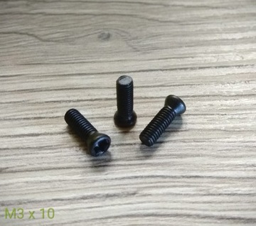 Śruba śrubka M3x10 torx klasa 12.9