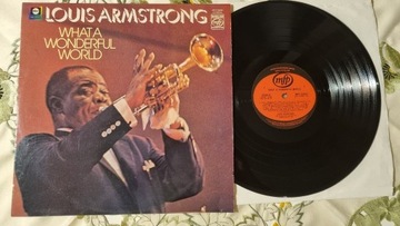 winyl Louis Armstrong 'What A Wonderful World' - jak nowa