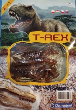 Zestaw naukowy zabawka dinozaur t-rex 