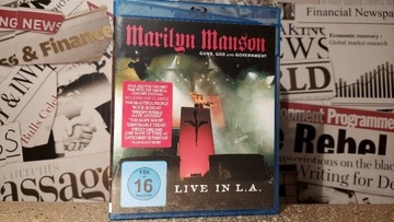 Marilyn Manson - Guns, God & Government na Blu-ray