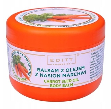 Balsam z olejem z nasion marchwi Edith Cosmetics 