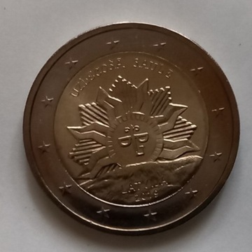 2 euro okolicznościowe Wschód Słońca  Łotwa 2019
