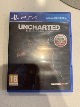 UNCHARTED ZAGINIONE DZIEDZICTWO PS4