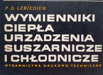 Wymienniki ciepła urządz. suszarnicze chłodnicze 