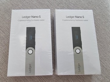 Portfel Ledger Nano S (dwie sztuki) dla BTC, ETH