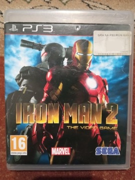 Gra IRON MAN 2 PS3 marvel roboty akcji men TPP